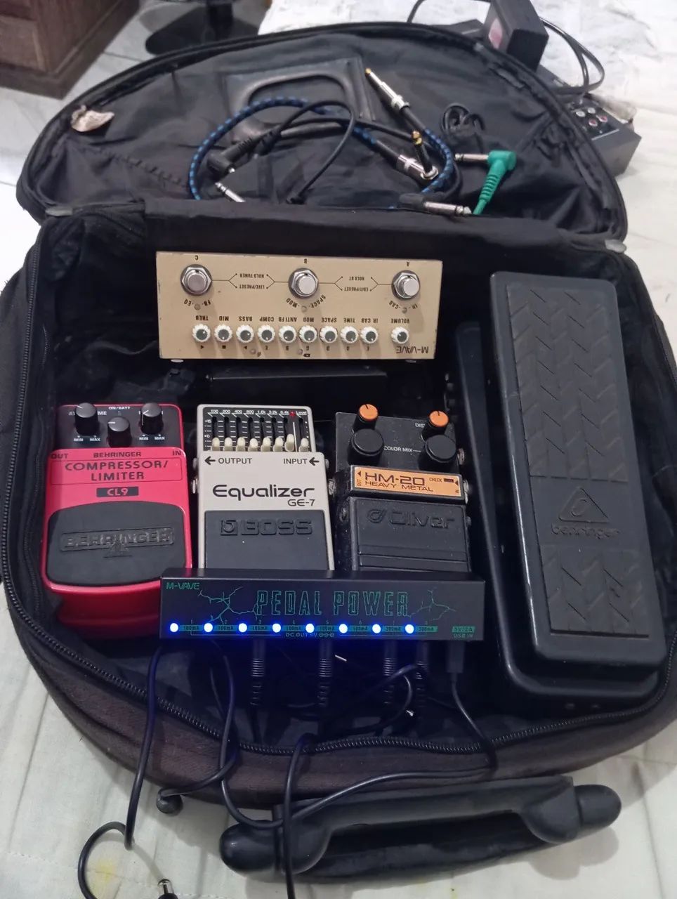 Pedaleira de Guitarra 