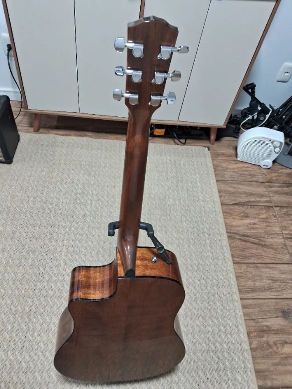 Violão Fender CD60CE Nat Elétrico Captação Fishman - Foto 5