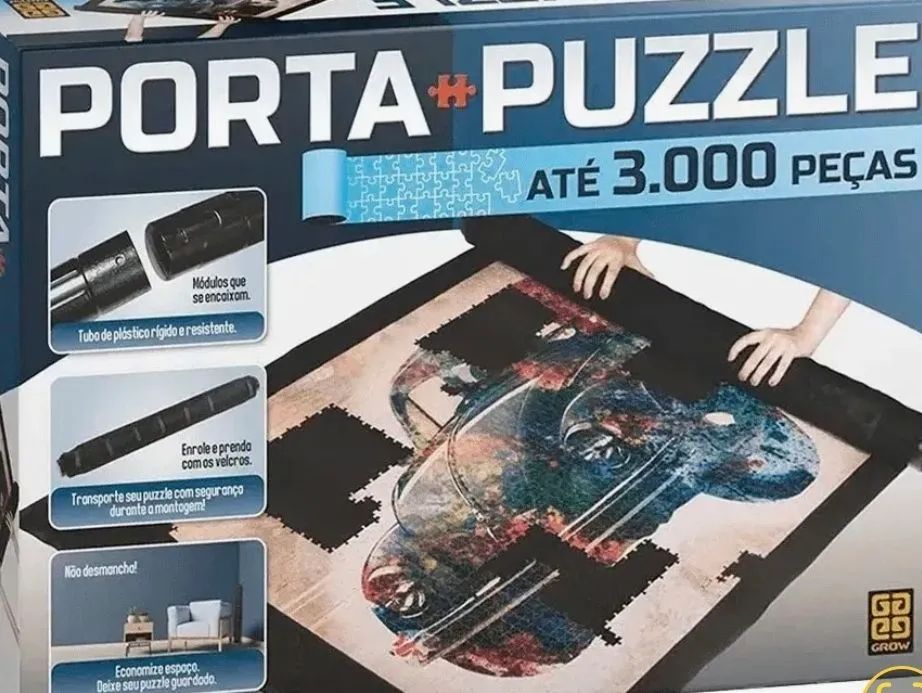 Porta puzzle - até 3.000 peças (2 unidades) - Hobbies e coleções
