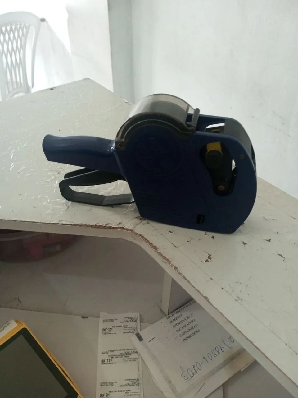 Máquina de colocar preço 