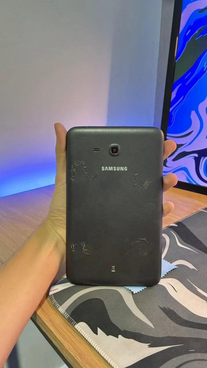 Tablet Sansung estudos + teclado - Foto 4