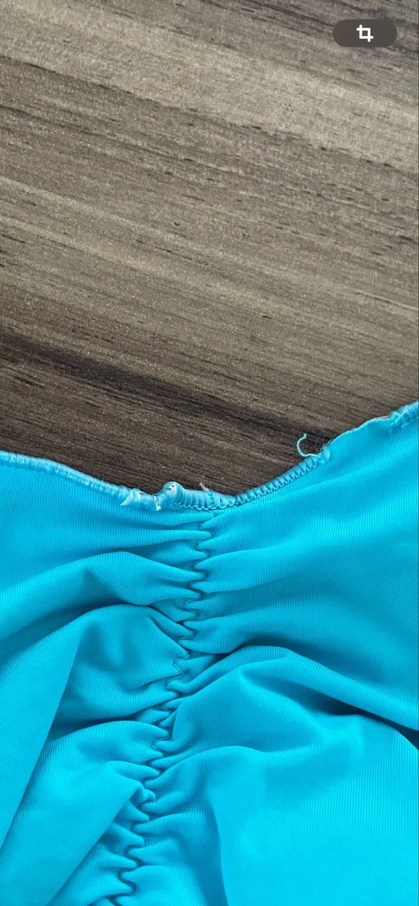 Biquíni azul tam P lindíssimo  - Foto 5