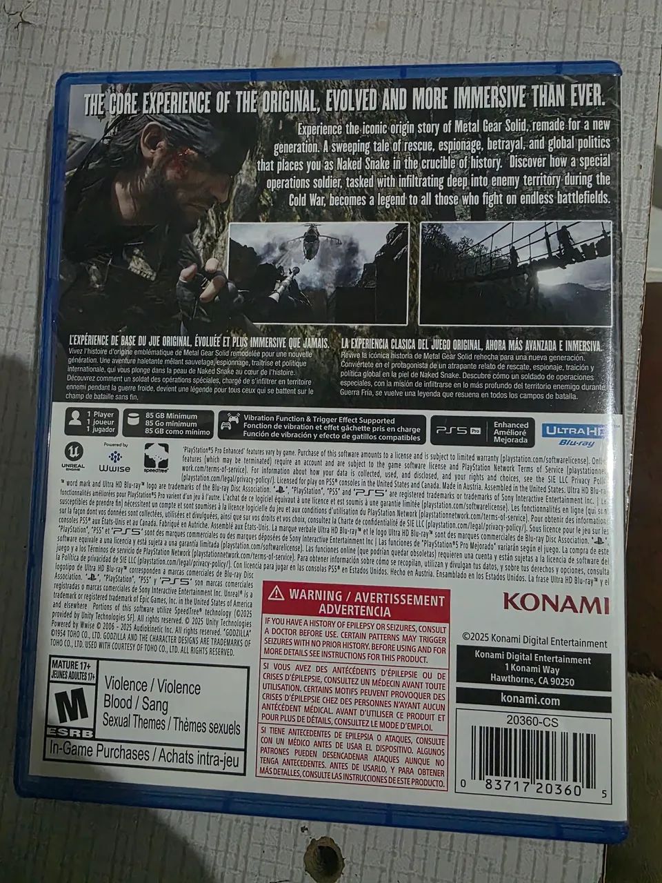 Metal Gear Solid Snake  - Foto 2