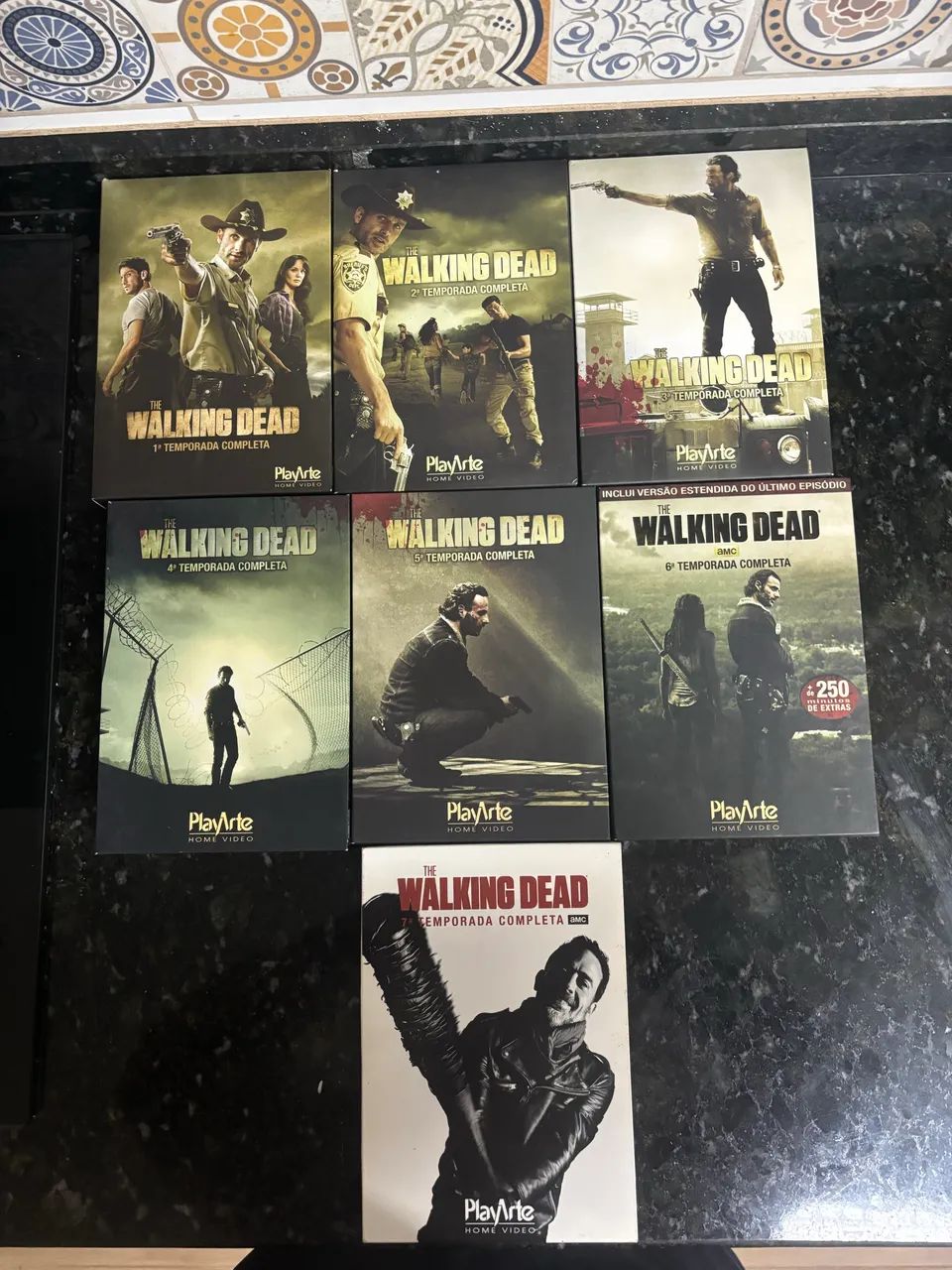 DVD da 1 a 7 temporada de The Walking Dead - DVD, Blu-Ray e Vídeo