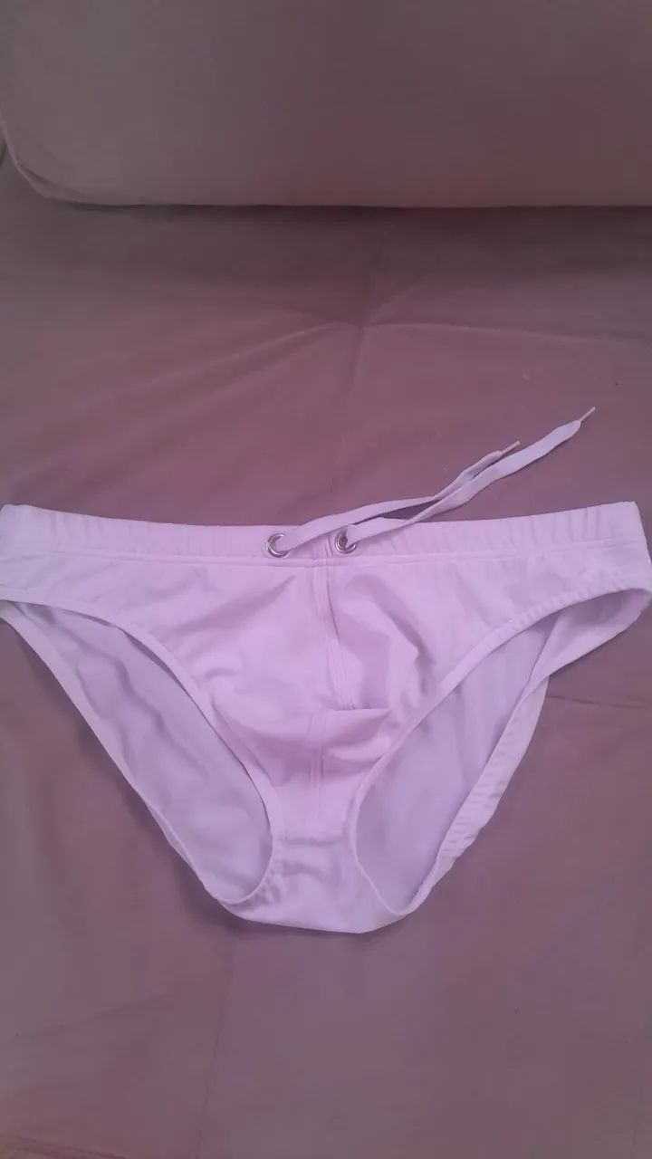 Sunga slim branca - Foto 3