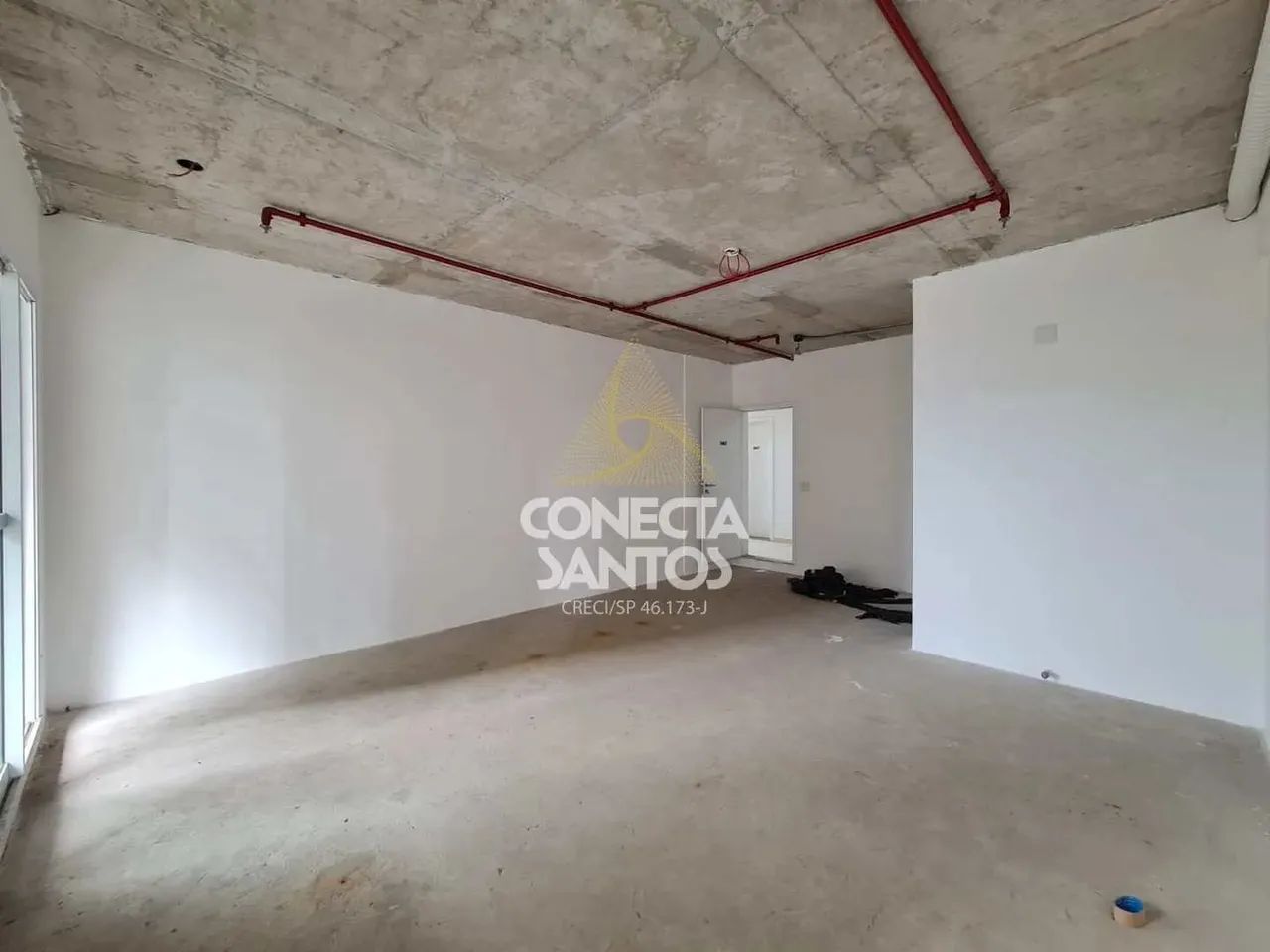 Sala com Lavabo e Sacada em Santos, Cod: 916 - Foto 5