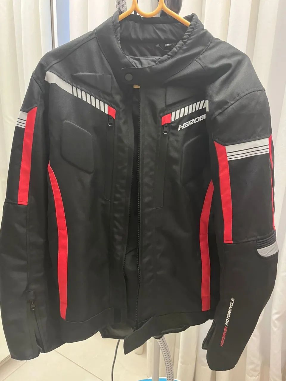 Jaqueta para motociclista 