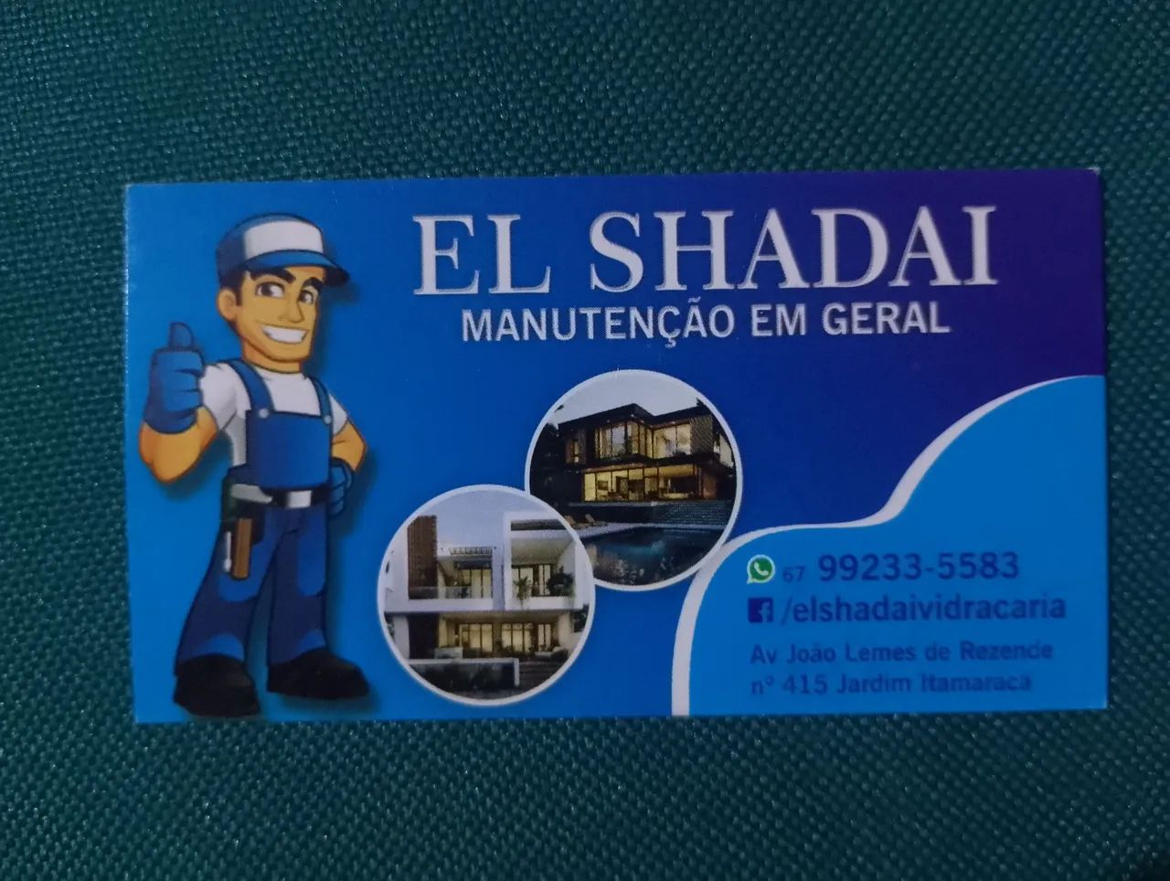 Serviços gerais tipo marido de aluguel*