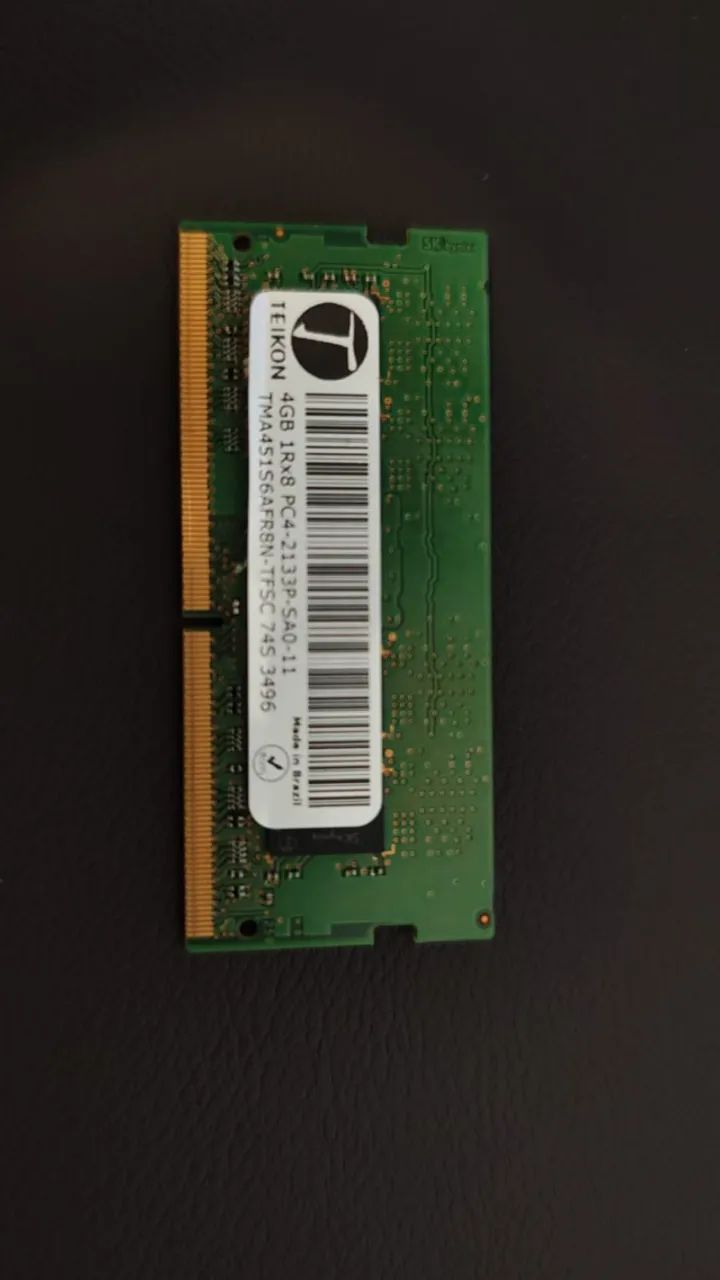 Memoria RAM DDR4 2133MHs 4Gb Notebook 