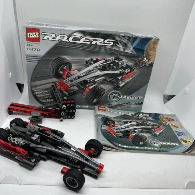 LEGO Racers Slammer G-Force 8470 Lacrado (2002) | Raro | Colecionador - Foto 4