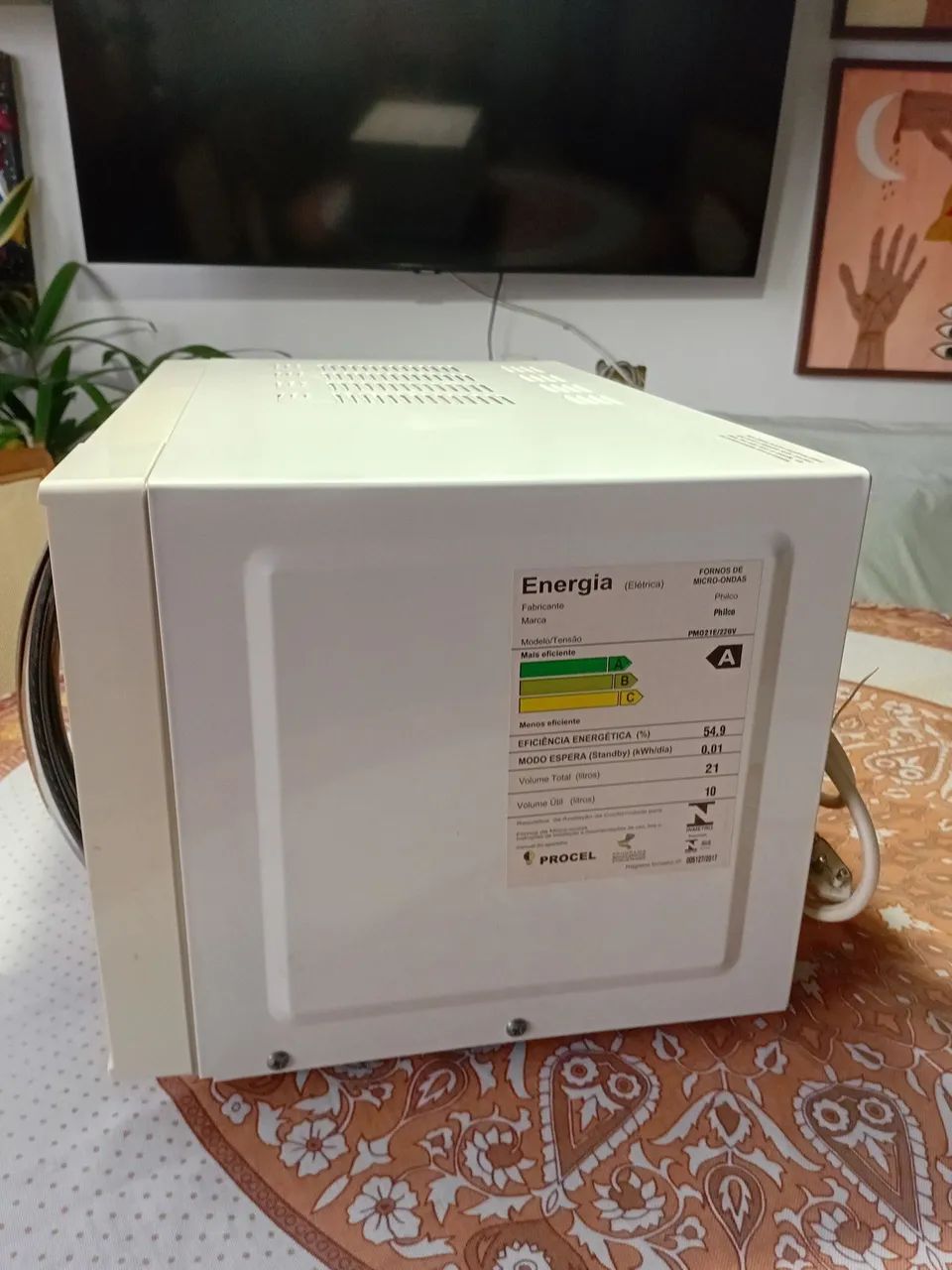 Microondas Philco Espelhado - Foto 3