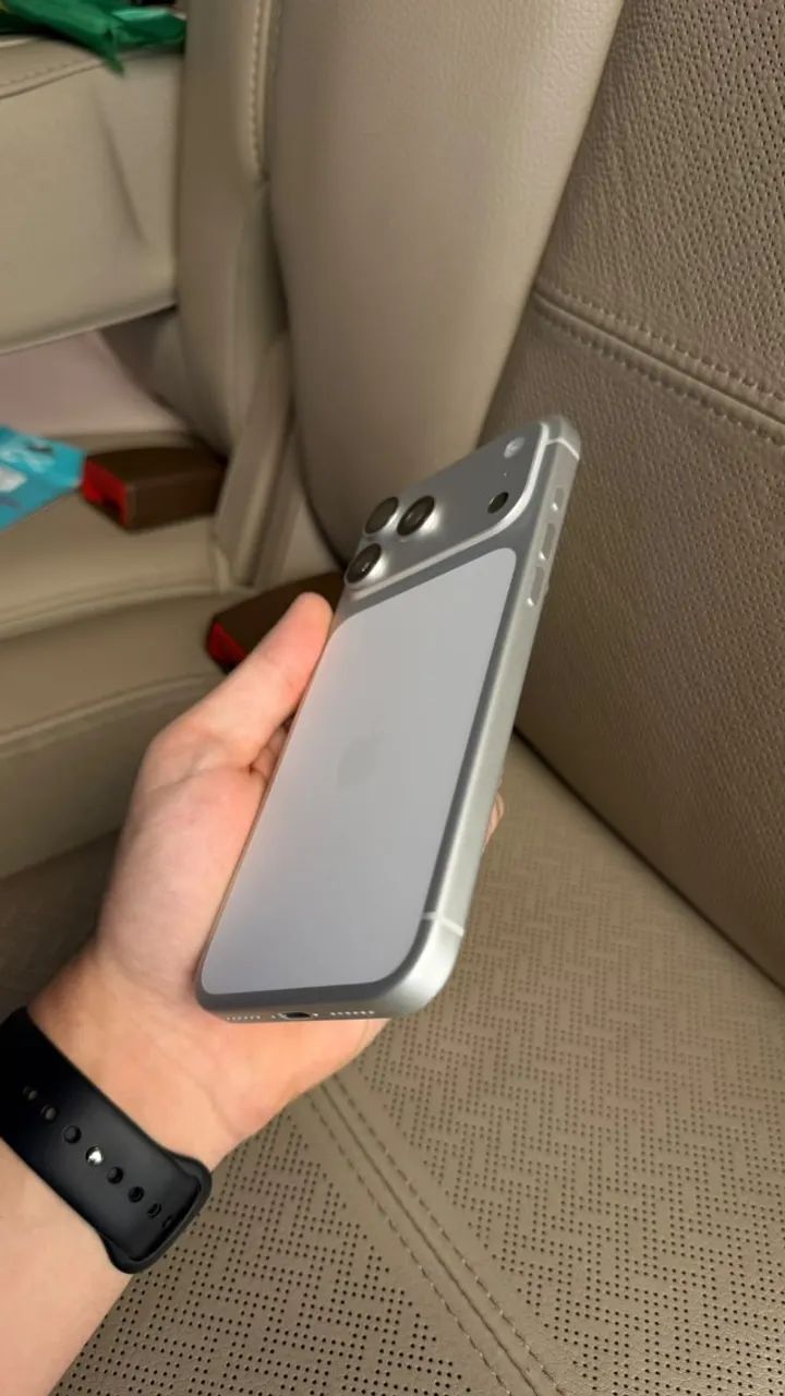 iPhone 17 Pro Max 512GB Prata - Bateria 97% - Foto 5