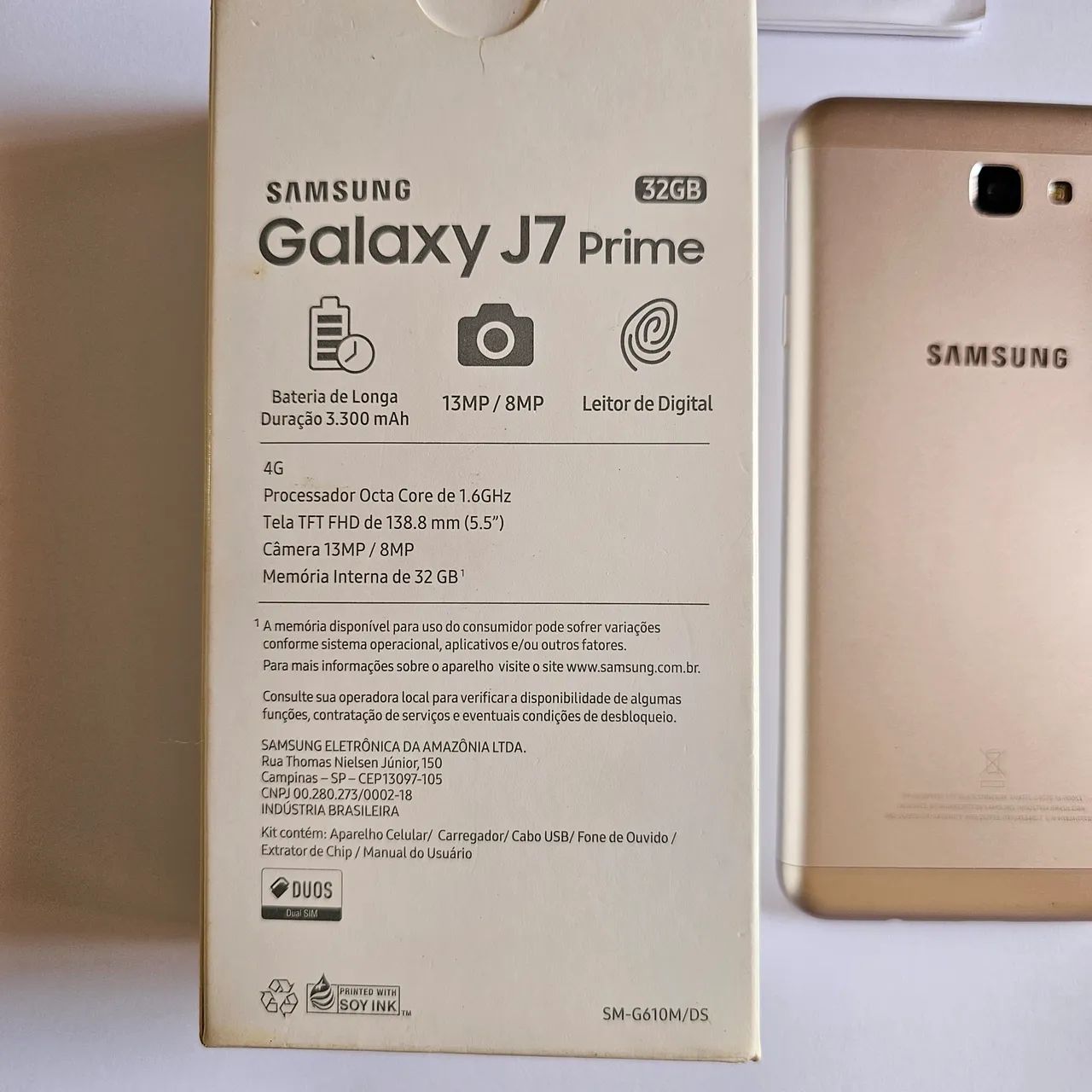 Samsung J7 Prime Dourado Em ótimo estado  - Foto 5