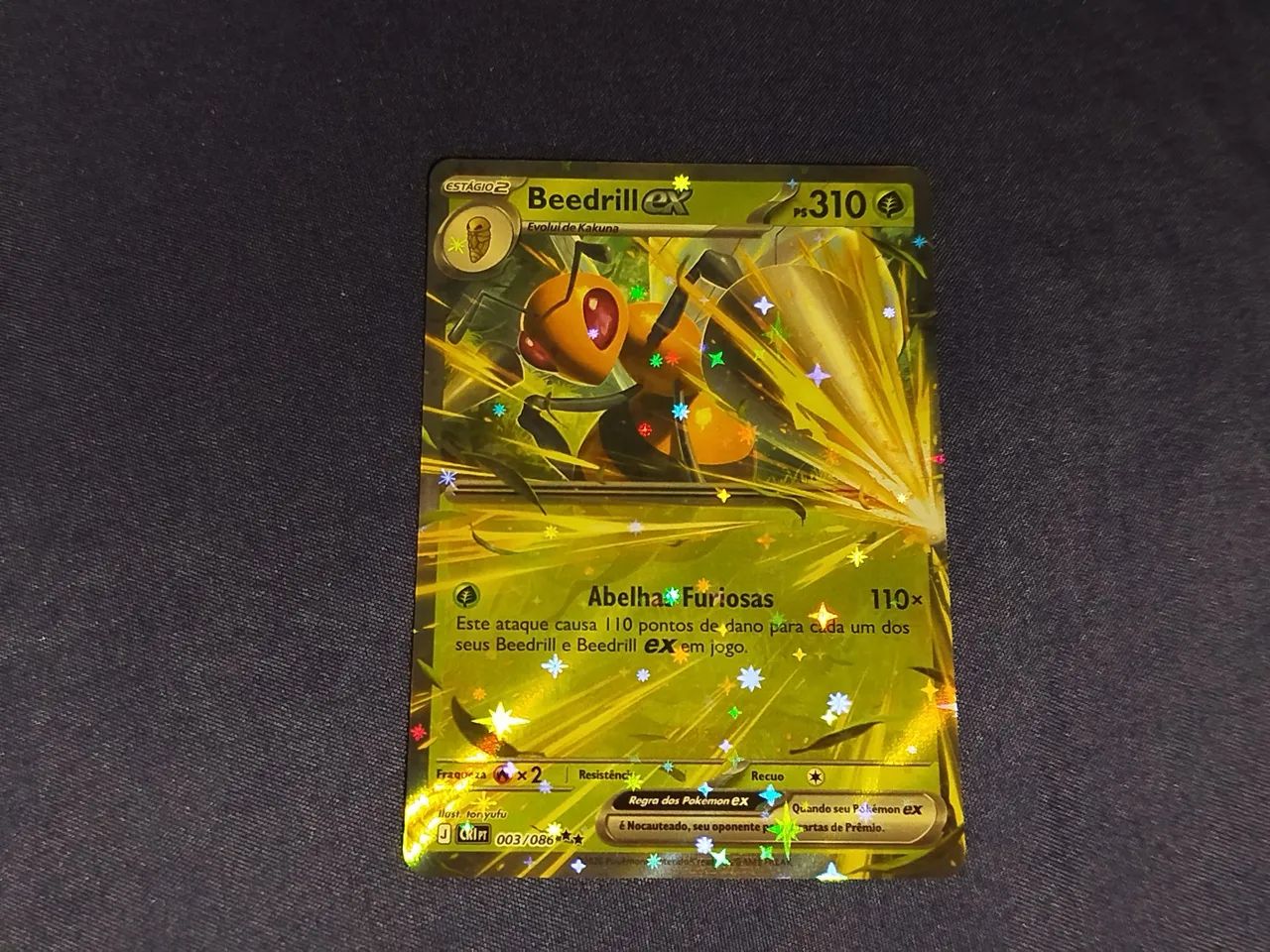 Pokémon Beedrill Ex Português 