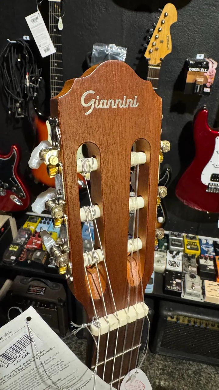 Violão Giannini N17 Reguladinho clássico nylon iniciante aprendiz estudante