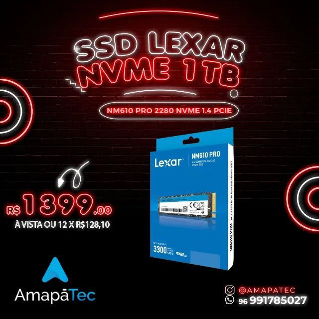 SSD M2 NVME 1TB LEXAR