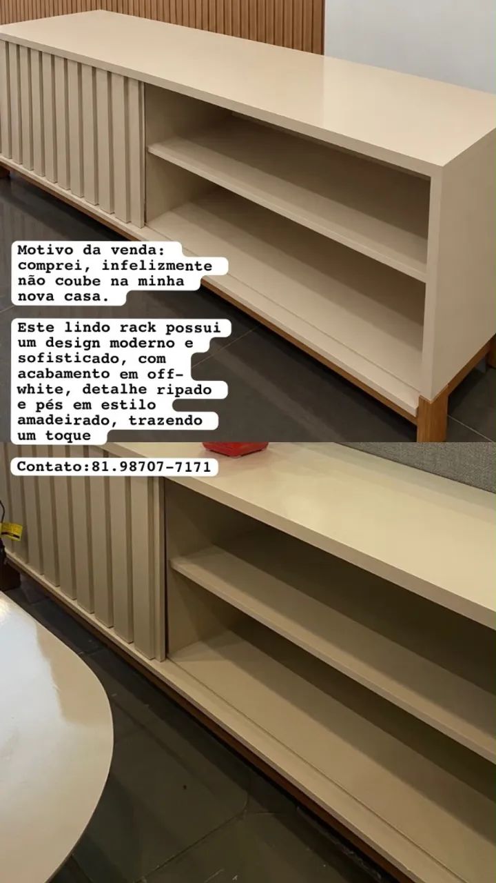 Rack NOVO, nunca usado 