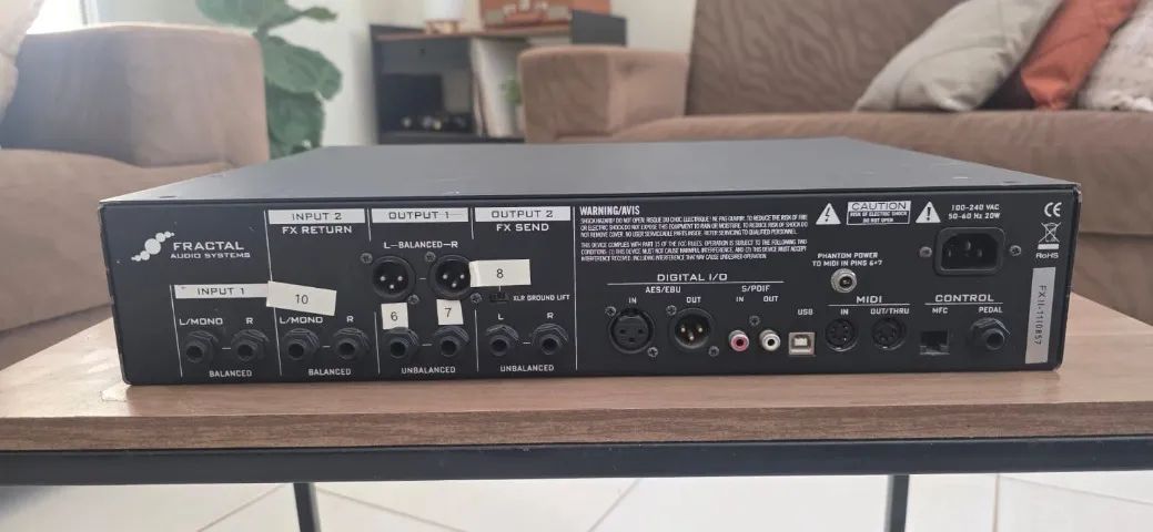 Fractal Audio Axe-fx Ii Preamp Fx Processor + Nf - Foto 2