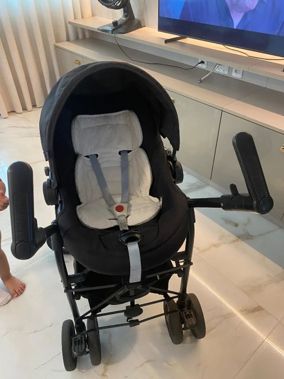 Carrinho de bebê 2 em 1 - Foto 2