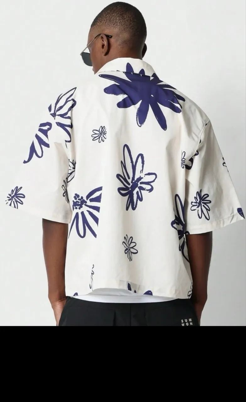 CAMISA DE NYLON BOXY SUMWON - Foto 4
