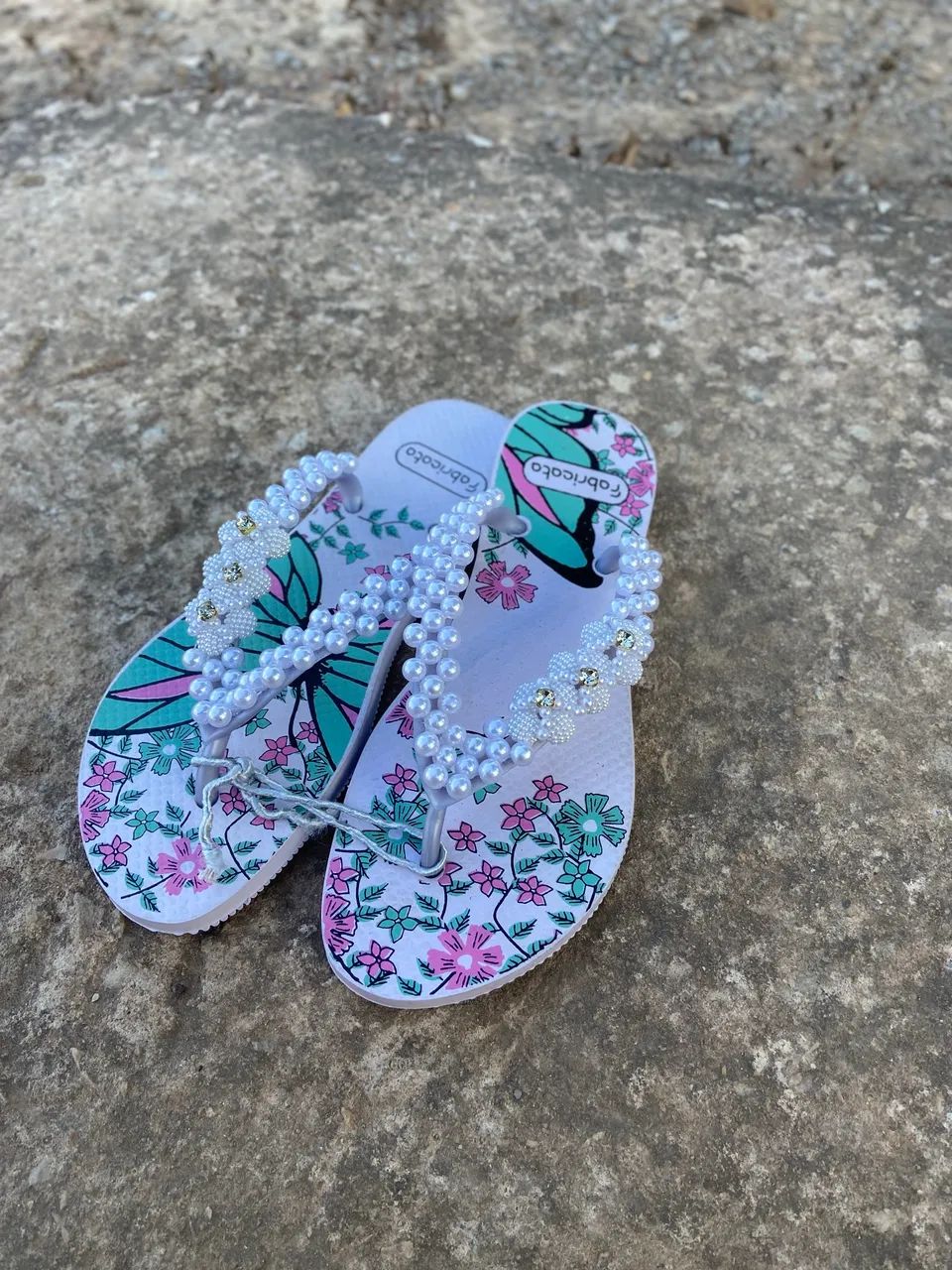 Chinelo Bordado Premium