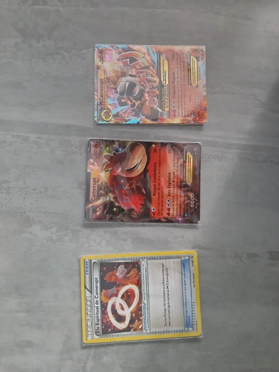 Combo Premium Mega Camerupt-EX (Completo) - Cartas Pokemon - Foto 2