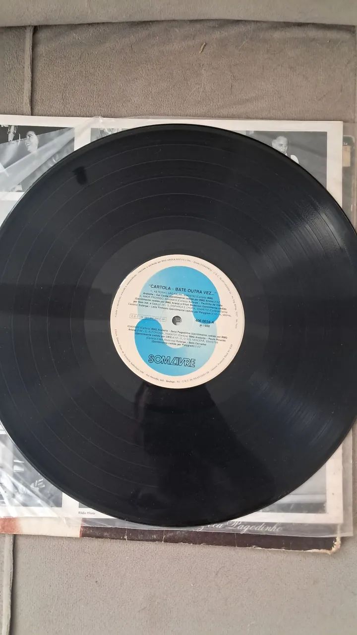 Vinil /Lp - Cartola Bate Outra Vez - Foto 3