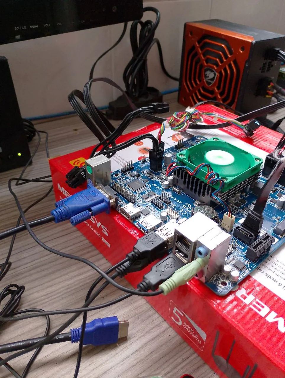 Kit intel PCWARE - J1800 - DDR3  - Foto 3