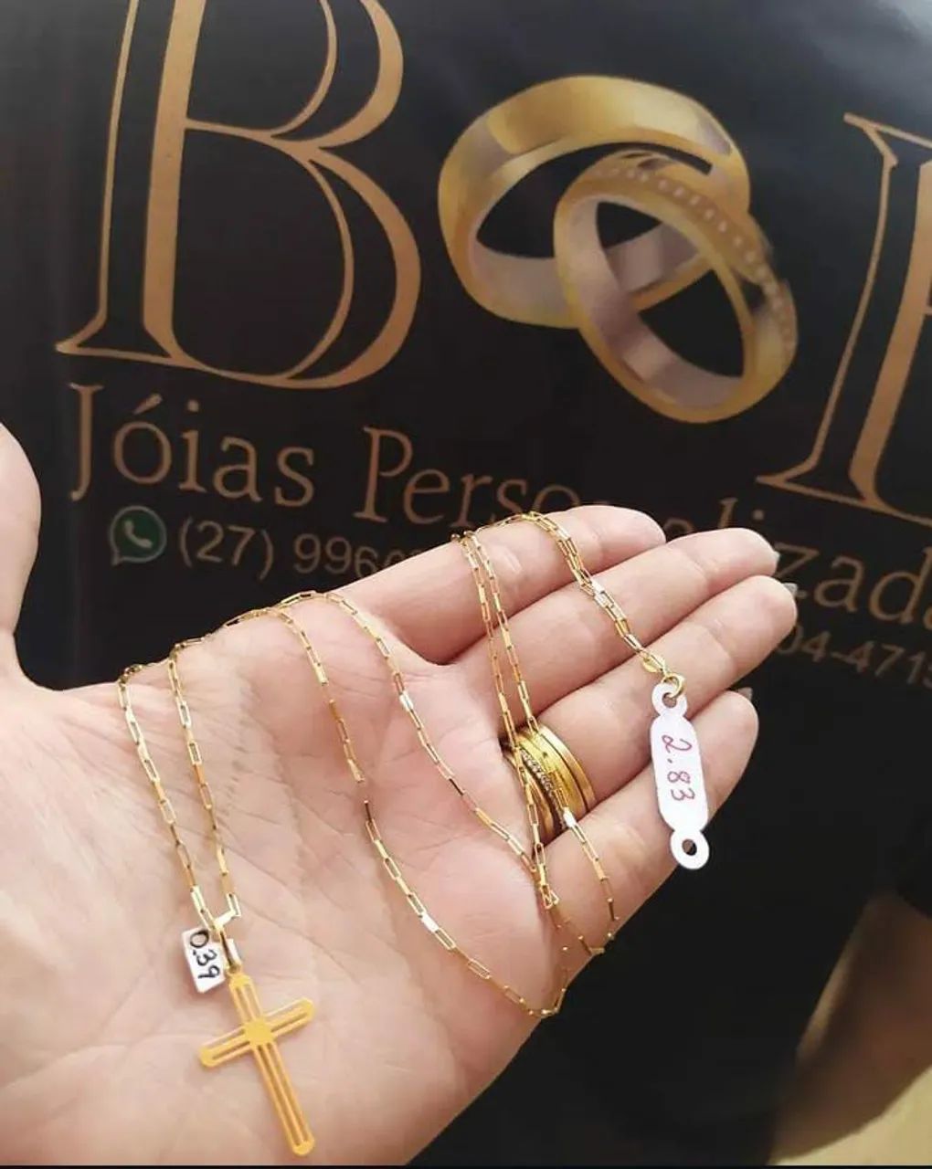 Cordão ouro 18k