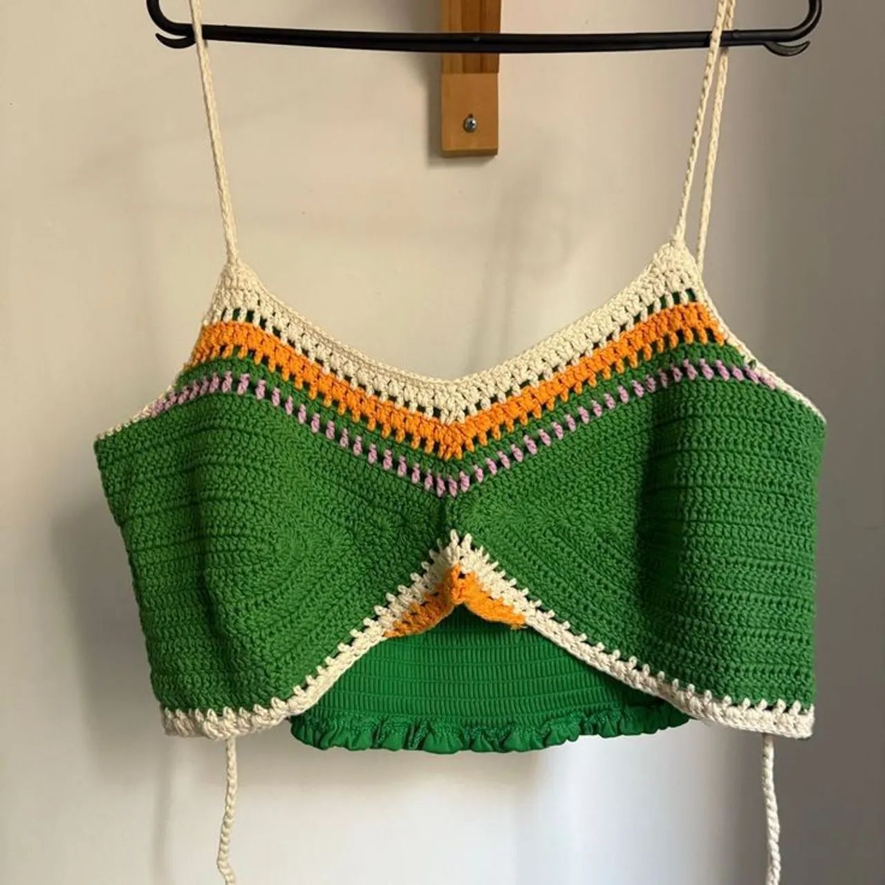 Top de crochê  - Foto 4