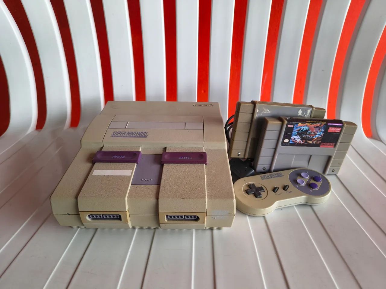 Super Nintendo com Cartuchos !! - Foto 2