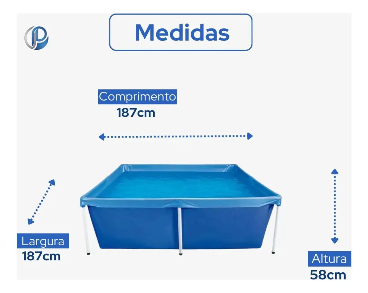 Piscina nova na caixa de 2000 mil litros. - Foto 2