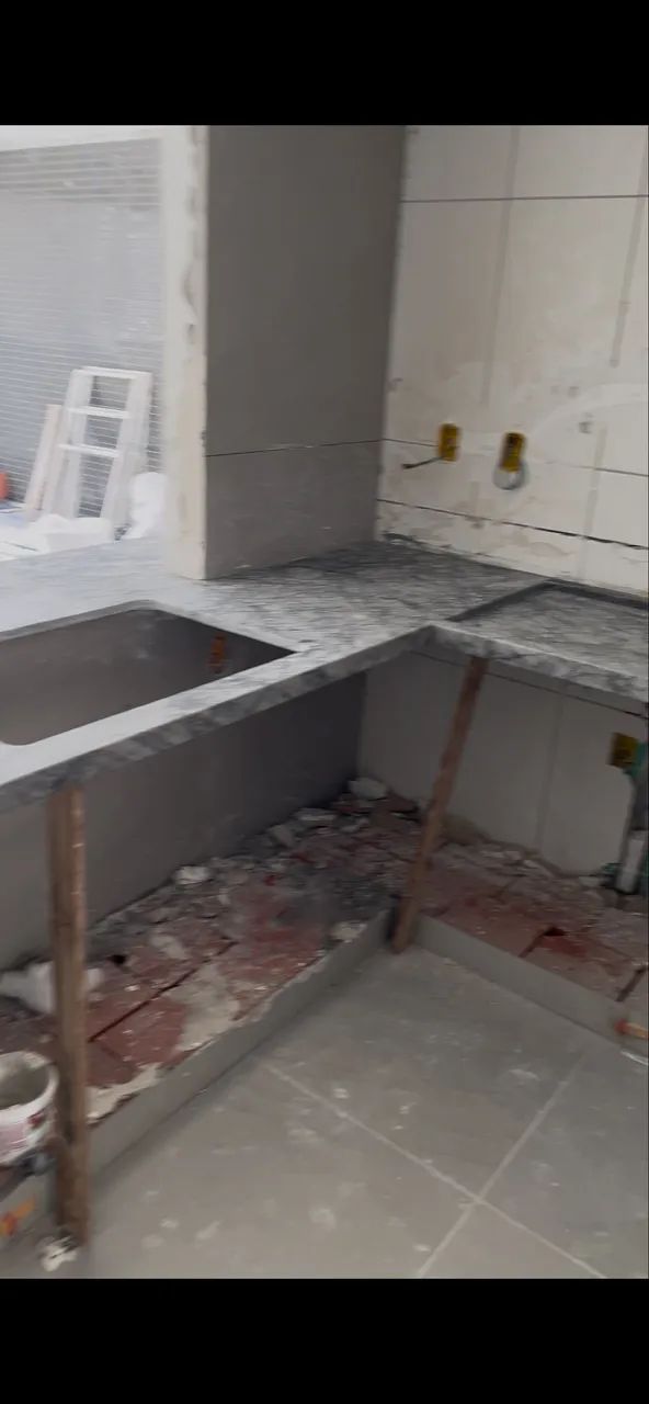 Instalação de bancada e acessórios em granito  - Foto 5