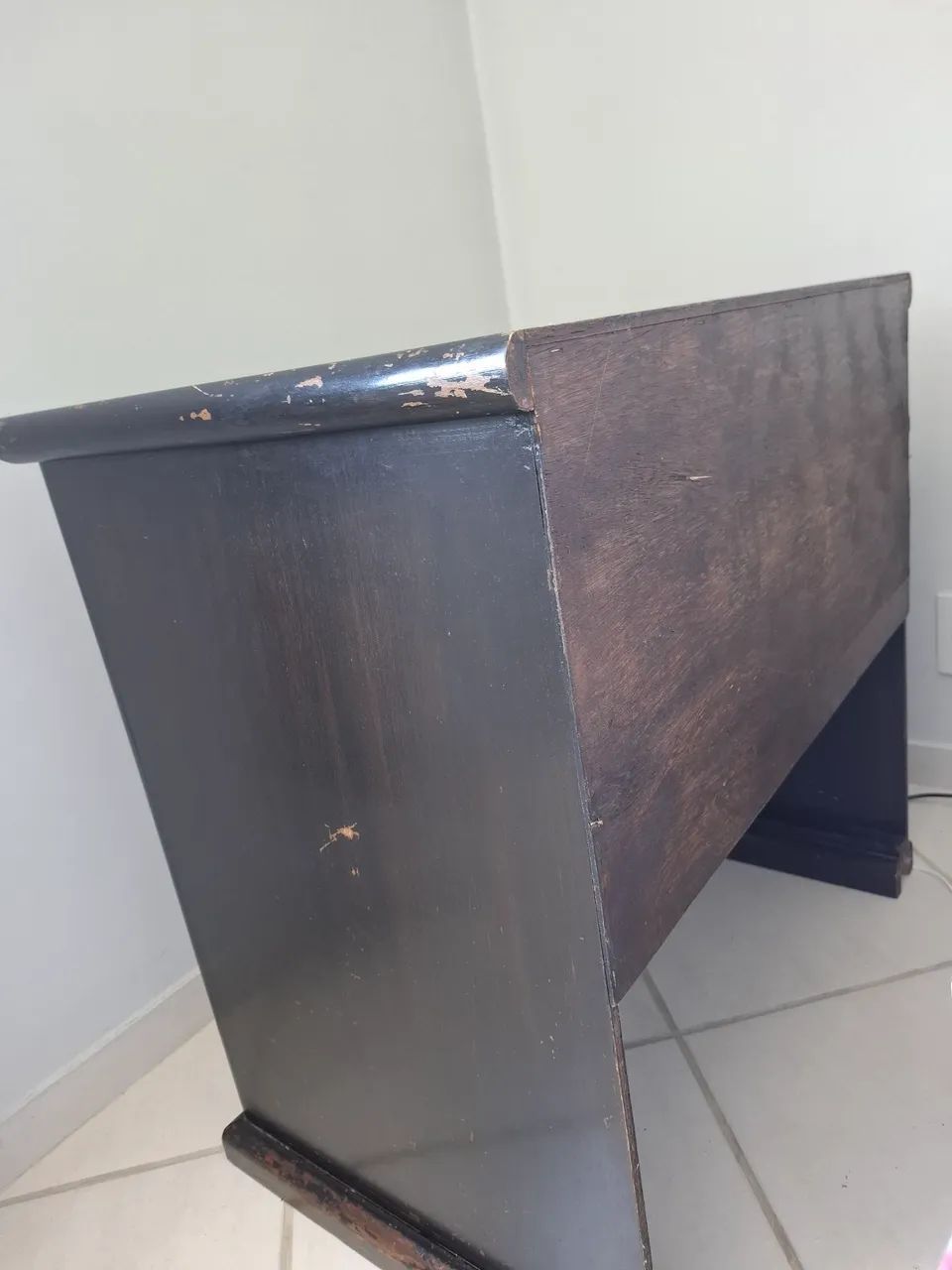 Mesa Escrivaninha / Móvel Multiuso em Madeira Maciça - Super Resistente! - Foto 5