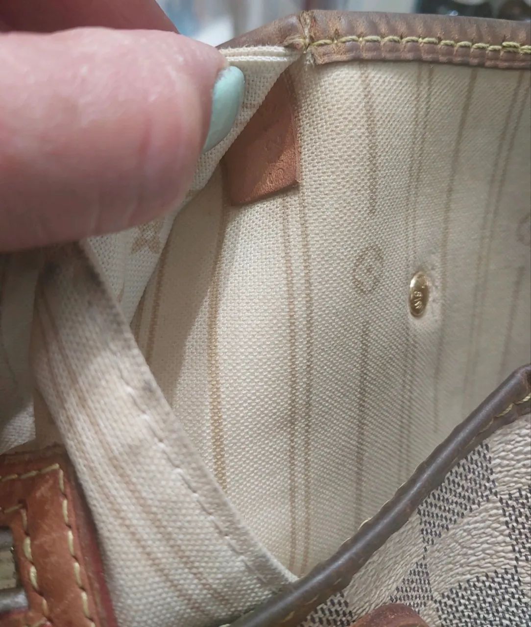 Neverfull Louis Vuitton Damier GM - Foto 3