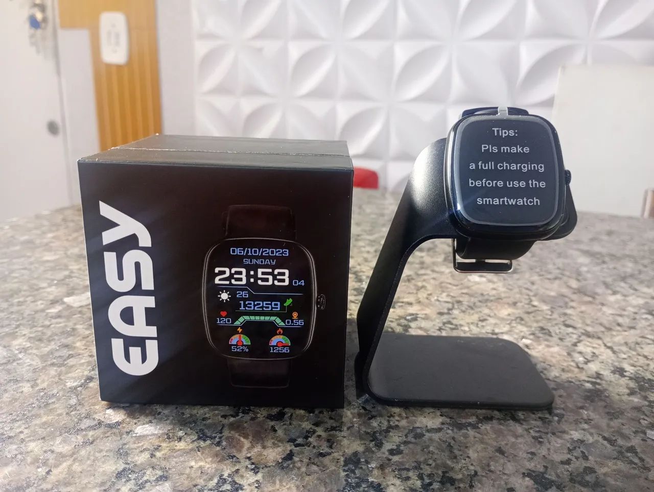 Relógio smartwatch Easy wrarzone (relógio inteligente) - Foto 2
