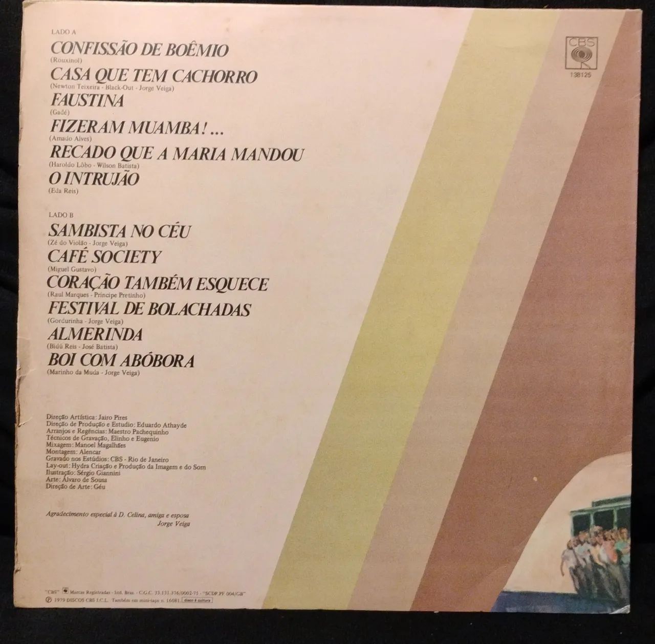 Vinil Jorge Veiga - O Eterno (1979) (Disco, LP) - Foto 2