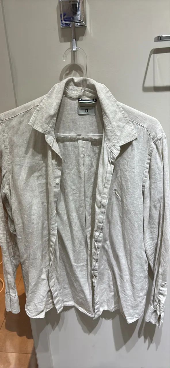 Vendo camisa de linho RESERVA original.