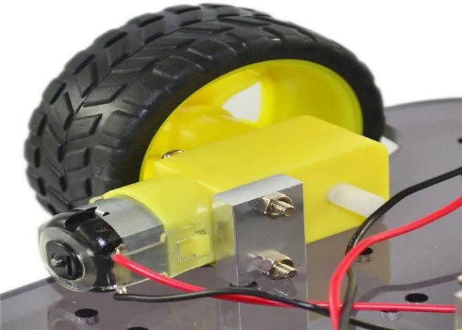 arduino Roda + Motor Dc 3v A 6v Redução - Foto 4