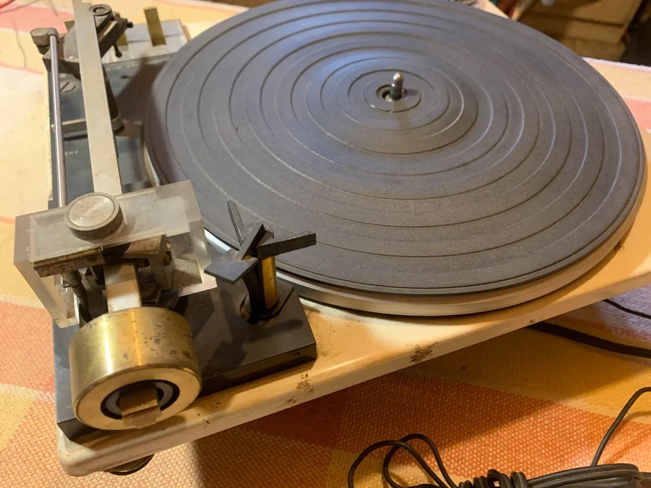 Toca-Discos GARRARD Zero 100 Vintage Original - Funcionando - Para Restauração - Foto 2