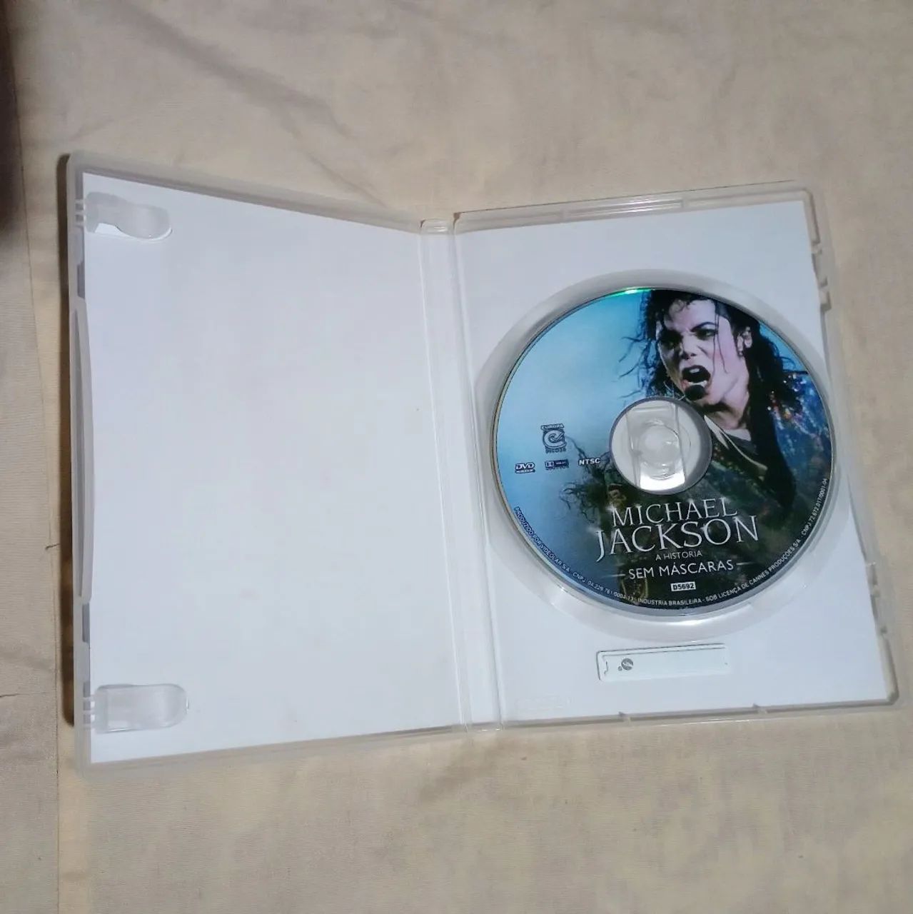 DVD Michael Jackson Rei do Pop - A história sem máscaras DVD Michael Jackson Rei do Pop - A história sem máscaras
