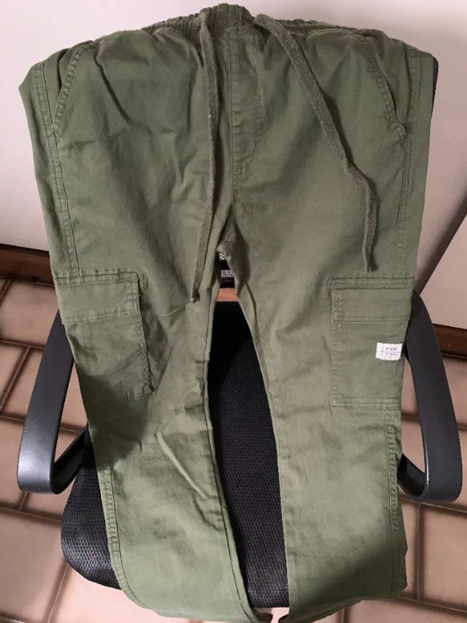 Calça Jogging Verde Heir Original Tam. 38 - Nova com Etiqueta