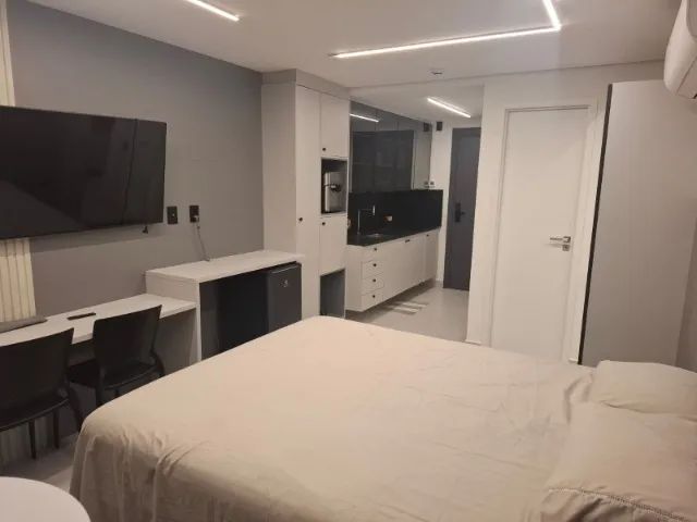 Flat mobiliado 24m2, pe na areia, vista mar, Intermares - Foto 5