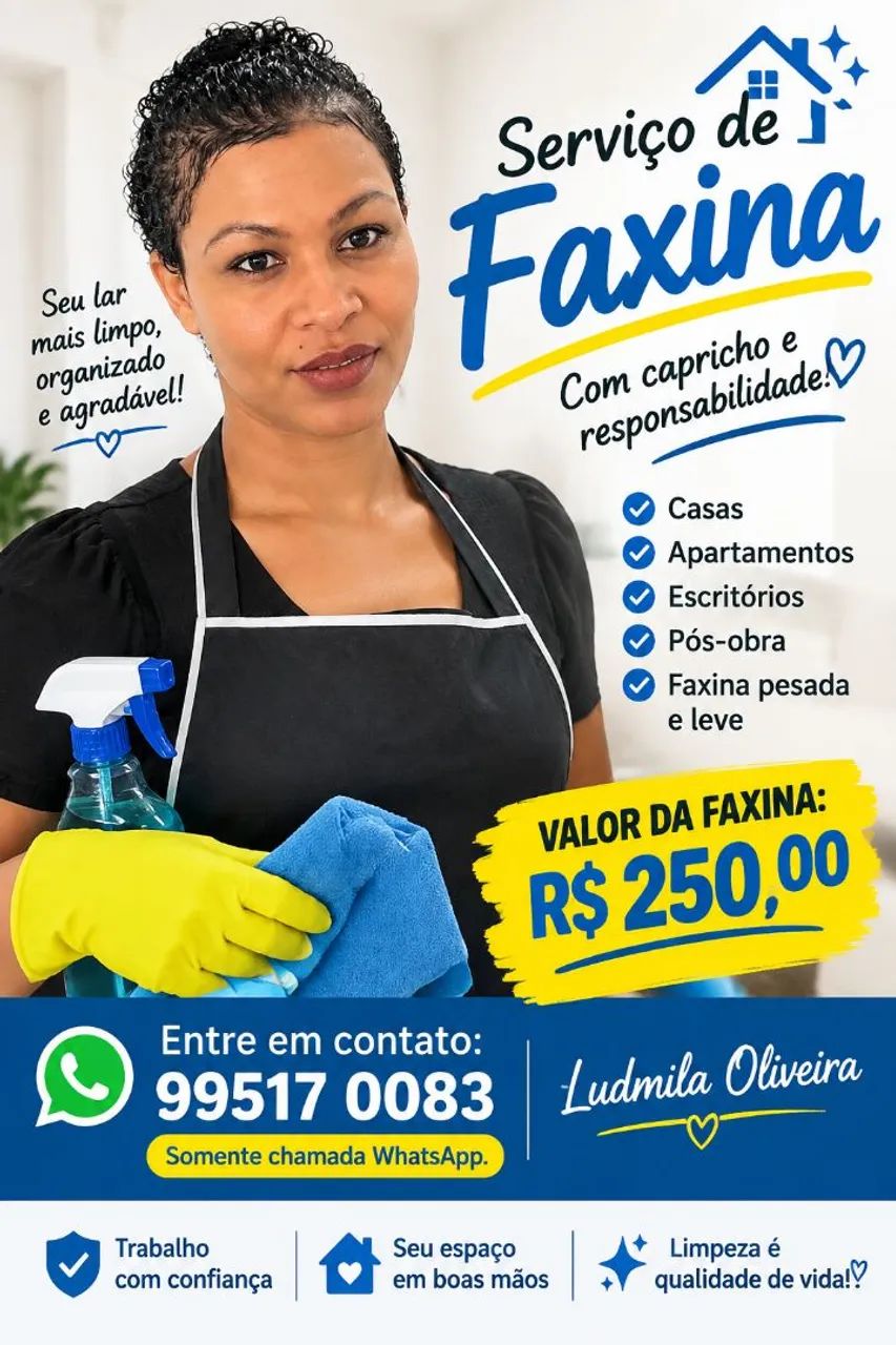 Diarista faxina 