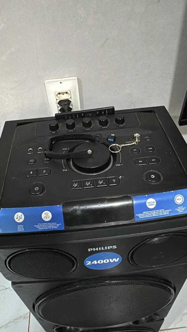 Caixa de som Philips 
