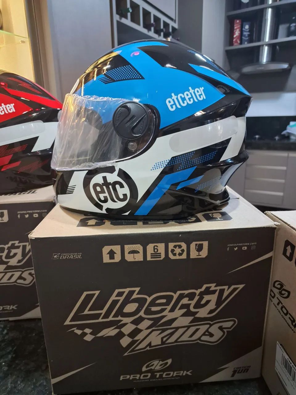 Capacete Moto Infantil 