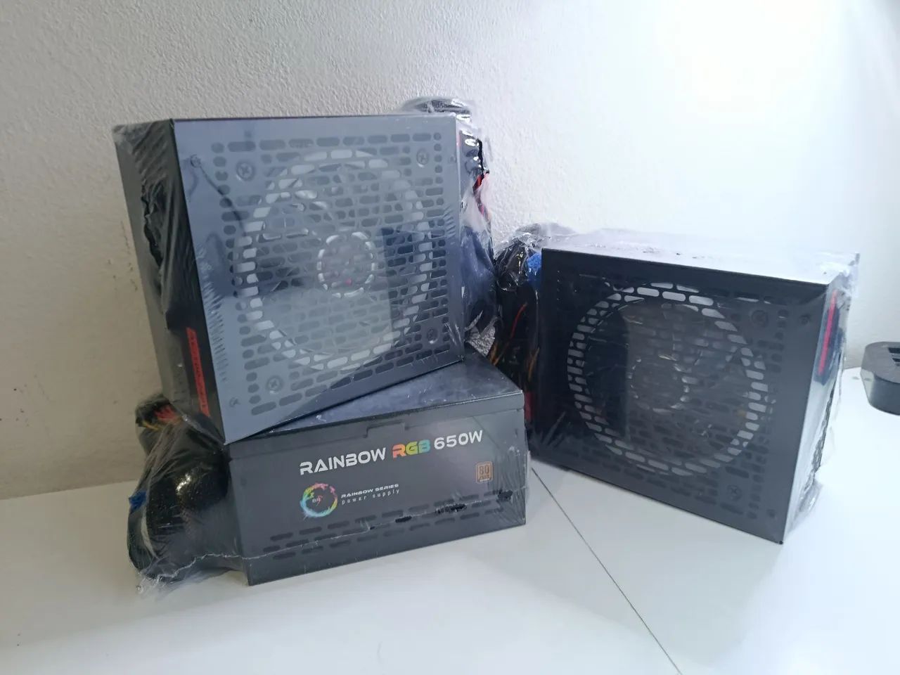 Fonte gamer 650w RGB 80 plus - Foto 2