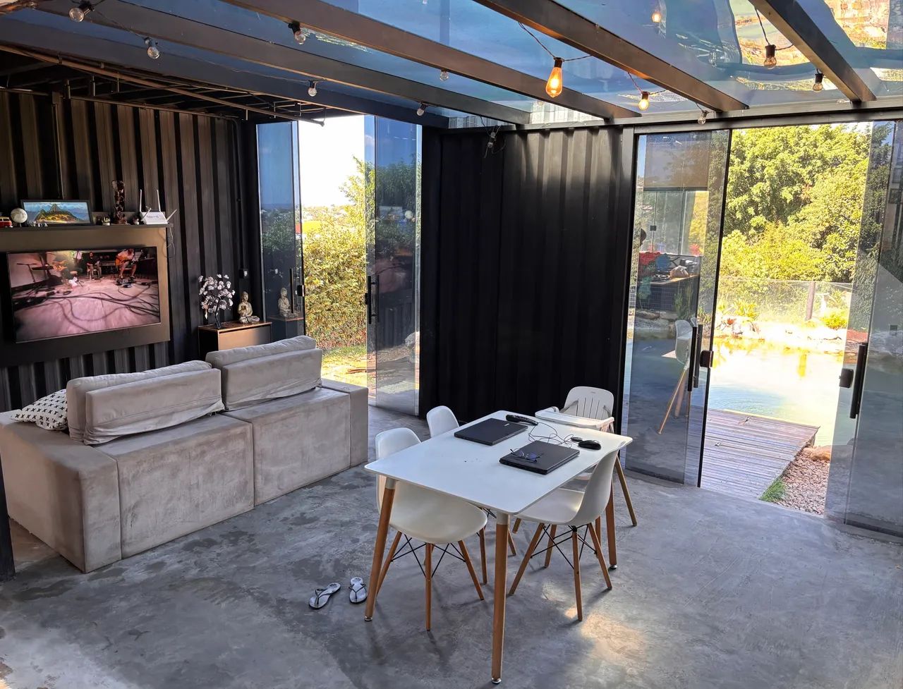Casa Container com lago artificial em condomínio  - Foto 5