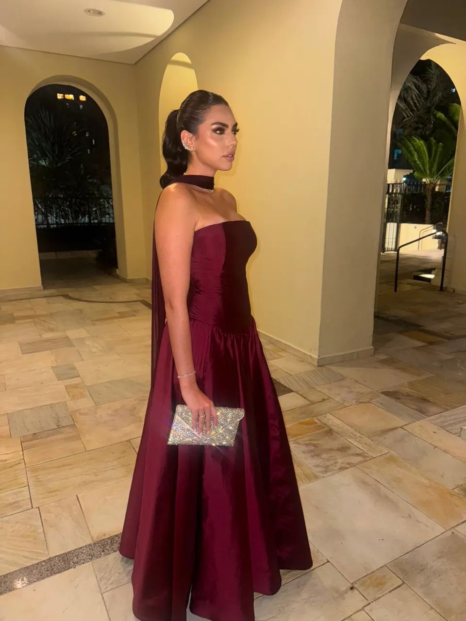 Vestido marsala 