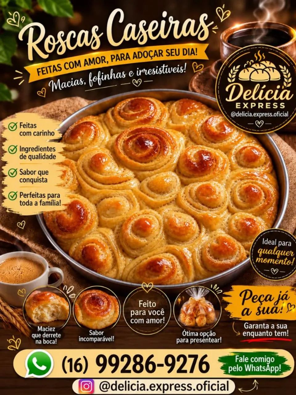 Pães e Roscas Caseiros  - Foto 4